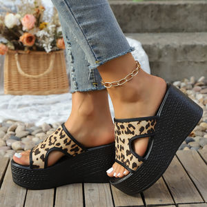 Sandalias de Plataforma para Mujer, Verano 2025, Estilo Europeo Americano, Tallas Grandes, Color Sólido, Modelo 9815 - Product Image 6