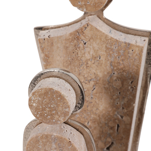Statua Moderna in Metallo, Scultura Decorativa per Soggiorno, Ufficio, Mensola, Tavolino da Caffè - Product Image 6