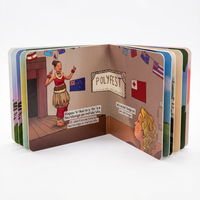 Livre cartonné personnalisable Xinhe avec impression offset sur carton pour l'apprentissage précoce des enfants - Lecture interactive et design à couverture rigide