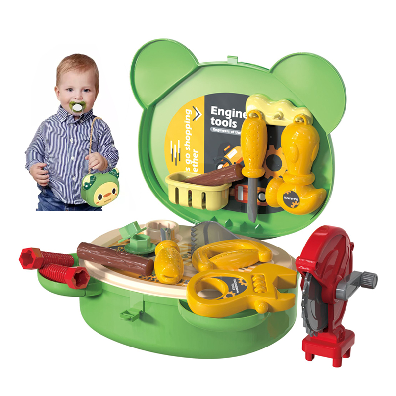 Милый пластиковый мешок для ролевых игр, мини-инструмент, верстак, набор игрушек для детей