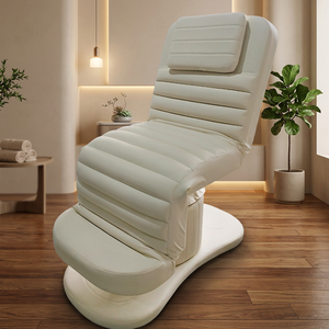 เตียงนวดหนัง PU รุ่น Kisen Minimalist พร้อมพนักพิงศีรษะและที่วางขาในตัว สำหรับร้านเสริมสวย สปา นวดแผนไทย ดูแลผิวพรรณ คลินิกสปา ลดราคา - Product Image 1