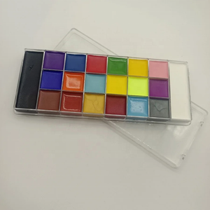 Peinture pour le visage camouflage à l'huile, 20 couleurs, fournisseur, pour femme, fête, festival, peinture corporelle imperméable - Product Image 5