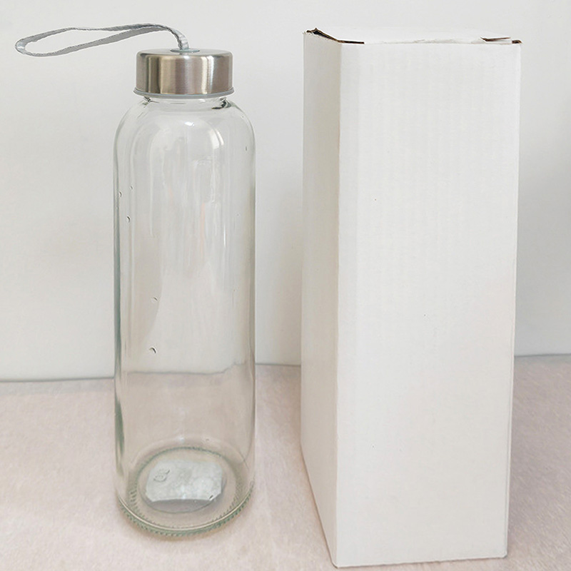 Verre C3 + couvercle + cas d'acier inoxydable