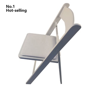 High Quality Garden sillas plegables Wedding Event Plastic Wimbledon White Chairs Resin Outdoor Folding Chair for events