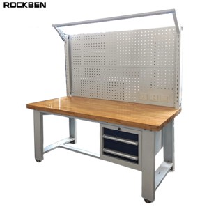 ROCKBEN <span class=keywords><strong>Banco</strong></span> <span class=keywords><strong>de</strong></span> <span class=keywords><strong>trabajo</strong></span> mecánico <span class=keywords><strong>de</strong></span> acero con cajones <span class=keywords><strong>Banco</strong></span> <span class=keywords><strong>DE</strong></span> <span class=keywords><strong>TRABAJO</strong></span> Esd <span class=keywords><strong>de</strong></span> alta resistencia Mesa Taller Gabinete <span class=keywords><strong>de</strong></span> metal Taller electrónico - Product Image 1
