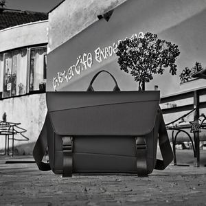Sac bandoulière en toile résistant à l'usure, nouveau style vintage, sac messager et sac à bandoulière décontracté - Product Image 2