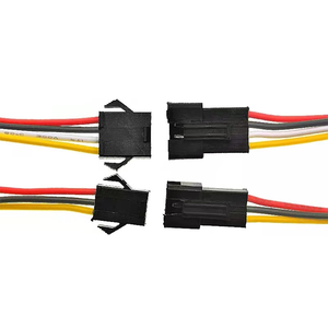 Toptan YOUWEI SM2.54mm 2/3/4P Terminal Saf Bakır İletken Kablo Demeti İç Makine Kablolaması için Elektronik Konnektör - Product Image 3
