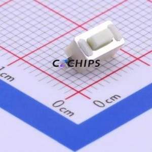 TSA363G43D-250 Tactile Switch SMD,6x3.5mm Switch Single Pole Single Throw Rectangle Button 2.5N Vertical Mount - Product Image 1
