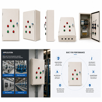 Boîtier de distribution basse tension, indice de protection IP54, idéal pour les bureaux intérieurs, gestion sécurisée de l'alimentation pour les ordinateurs, l'éclairage et les systèmes CVC