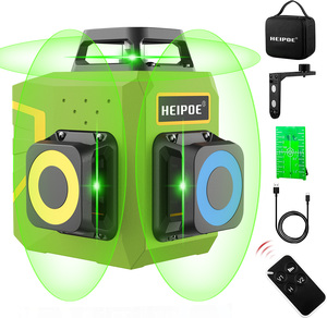Nivel Láser de Línea Verde HEIPOE con Control Remoto SR903G, Niveles Láser Rotatorios, Láser de 360 Grados, Láser en <span class=keywords><strong>Cruz</strong></span> - Product Image 4