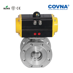 Válvula de bola delgada de retorno por resorte de acero inoxidable COVNA DN50 de 2 pulgadas - Product Image 5