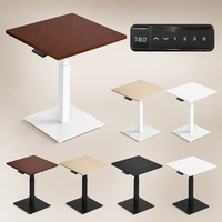Nouvelle table de chevet électrique relevable, multicolore, table à café et ordinateur, design moderne, construction métallique, personnalisable en usine