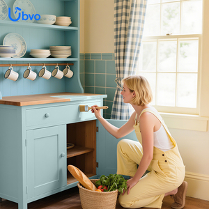 สีเคลือบอีพ็อกซี่เหลวกันลื่นสำหรับบันไดไม้เฟอร์นิเจอร์หน้าต่างม้านั่ง-สีชอล์ก - Product Image 1