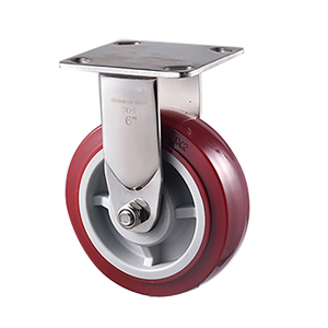 Neu 4/5/6/8 Zoll 200/250/300/350kg SS PU Hoch leistungs rollen versorgung Phenol-Lenkrad Zoll mit Bremse Industrie - Product Image 4