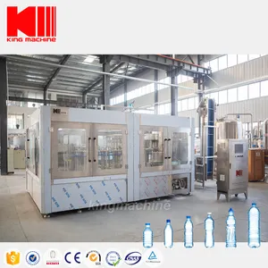 Golden Supplier 1000ML 750ML 3 In 1 Automatic Water Filling Machine For Plastic Bottles