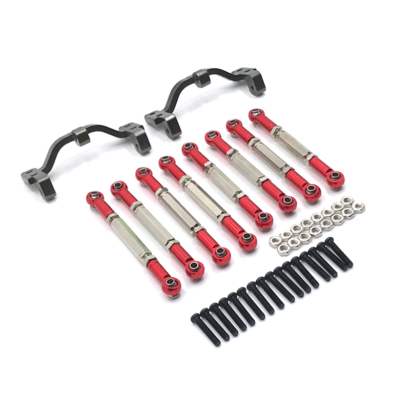 WPL 1/16 B16 B14 B24 C14 C24 RC автозапчасти, обновленный металлический стержень, Кронштейн сиденья, регулируемый стержень