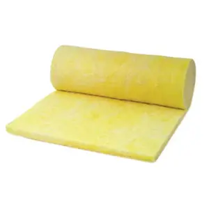 纤维玻璃棉毯绝缘，铝箔/pvc饰面/牛皮纸25毫米厚度，用于柔性风管