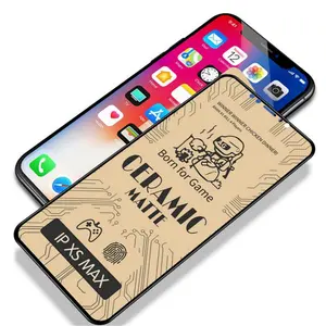 Factory direct supplier flexible matte AG ceramic phone screen protector protector for iphone 12 pro max 11 pro xr xs max x