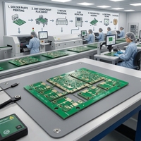 Service clé en main pour prototypes : carte PCB en matériau Rogers, PCBA, fichiers BOM et Gerber, finition de surface ENIG, blindage RF/EMI, SMT, DIP PCB