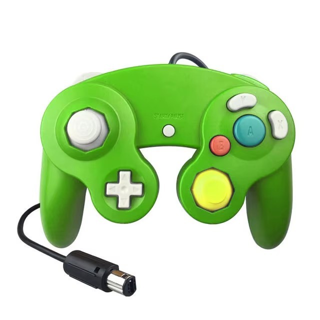 Wired Console Port Gamepad for Nintendo GameCube NGC Game Handle Joystick Gaming Joypad for Nintendo Video Game Controller