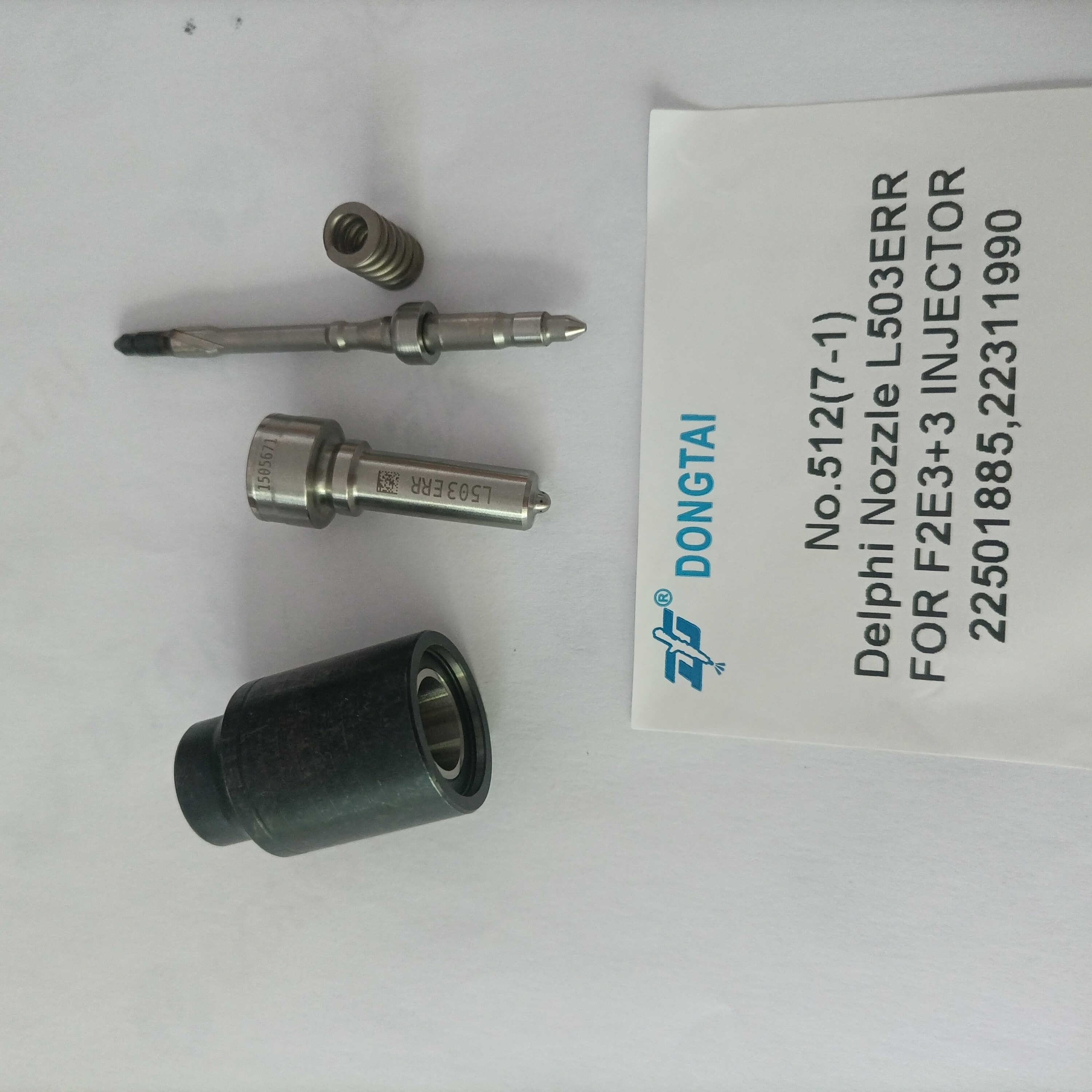 No.512(7-1) Nozzle L503ERR for F2E 3+3 Injector 22501885 22311990