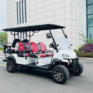 Voiturette de golf électrique à batterie au lithium 72V 4 + 2 places <span class=keywords><strong>Buggy</strong></span> CE approuvé Voiturette de golf électrique de luxe à batterie 8 places fabriquée en Chine - Product Image 3