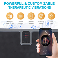 Máquina de ejercicio físico profesional de Venta caliente, ajuste loco de cuerpo entero para placa de vibración de pérdida de peso en el hogar