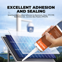 Scellant en silicone photovoltaïque solaire de 300 ml pour panneaux PV, modules, cadres, boîtes de jonction et composants d'éclairage solaire