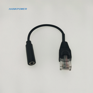 Câble adaptateur 3,5 mm femelle vers RJ45 mâle pour écran tactile <span class=keywords><strong>VOD</strong></span>/KTV, transfert audio, câble de port réseau - Product Image 2