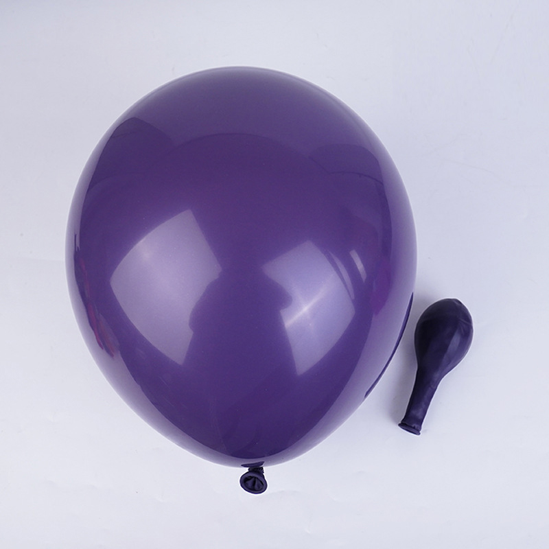 10inch Good Quality Retro Lilac Color Latex Standard