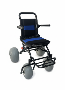 Beach Walker Manual Wheelchair with Steel Frame 100kg Capacity 40cm Seat Width <b>Large</b> Wheels-Lightweight for Outdoor Use - Product Image 3