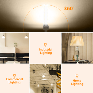 Aigostar confezione da 5 PLC 2U lampadine a LED 15W Corn G24 tubo neutro luce bianca 4000K 1540lm Non dimmerabile - Product Image 4