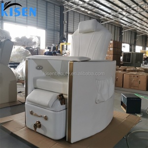 Kisen Pedicure Chair Salon Beauty Chair Foot Bath SPA Luxury Top Design Customized Optional Nail Chair on Sale - Product Image 6