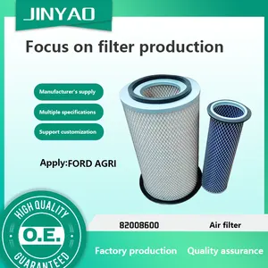 Fabrika doğrudan satış kamyon hava filtresi FORD AGRI için kamyon için 82008600 filtre motor hava
