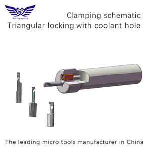 Mini mani Micro barre filo strumento di tornitura personalizzabile OEM piccola barra utensile con carburo posteriore cementato alesatrice Cutter - Product Image 3