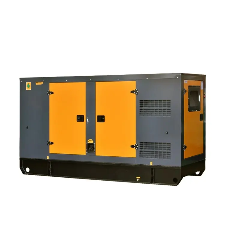 CEISO 9001承認230V70kva56kwポータブルスーパーサイレントタイプ3相ディーゼル家庭用発電機低燃料消費