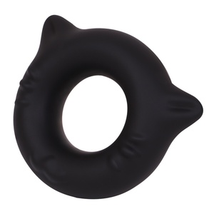 CITYFUN Anillo para Pene con Forma de Gato, 18mm de Grosor, Anillo para Pene Grueso y Flexible, Herramienta para Bloquear Esperma, Estimulador, Juguetes Sexuales - Product Image 5