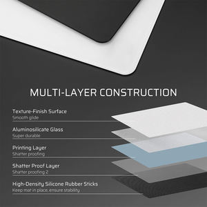 Tappetino per Mouse in Vetro Temperato di Alta Qualità con Logo Stampato Anime <span class=keywords><strong>Tokyo</strong></span> <span class=keywords><strong>Ghoul</strong></span> Antigraffio Misure Personalizzabili - Product Image 2