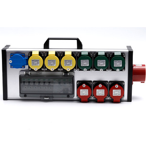 กล่องจ่ายไฟ 9 ทาง กล่องจ่ายไฟสำหรับการแสดงบนเวที <span class=keywords><strong>ไฟ</strong></span> <span class=keywords><strong>LED</strong></span> จอใหญ่ แสง เสียง กล่องจ่ายไฟแบบพกพา - Product Image 2