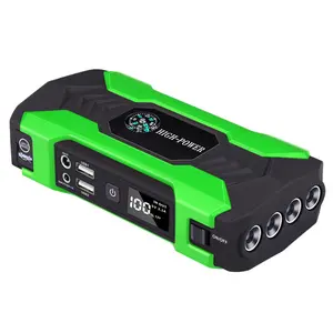 12v 12000mAh חירום כלי 4 USB מטען מיני נייד לרכב סוללה booster התחלה לקפוץ קפיצת starter כוח בנק