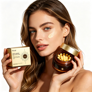 Crème Visage Anti-âge Coréenne OEM/ODM à Succès : Capsules de Rétinol et Collagène pour un Teint Unifié - Product Image 1
