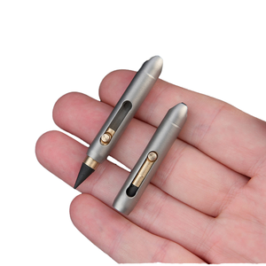 超轻钛1.0毫米自动铅笔迷你永恒金属无墨圆珠笔永远可擦素描 - Product Image 3