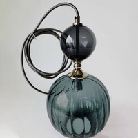 Luminaires décoratifs pour bar, restaurant, cuisine, lustre à boules colorées, lampe suspendue en verre, éclairage d'escalier, hôtel, éclairage énergétique