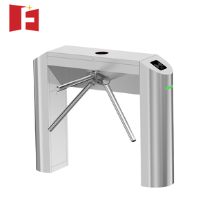 Tourniquet à trois pieds en acier inoxydable 304 OEM avec système de billetterie par code QR Fanglue TE-AR10C Protection IP54 pour utilisation dans les parcs d'attractions - Product Image 1