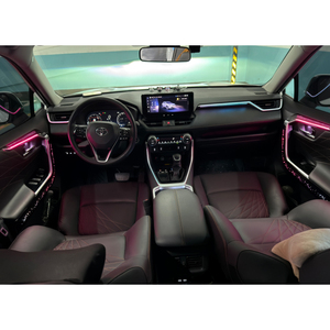 Luz Ambiental Interior Personalizada para Toyota RAV4/Wildlander LHD RHD, Tira LED Acrílica Symphony, Lámpara de Atmósfera, Venta de Fábrica - Product Image 5