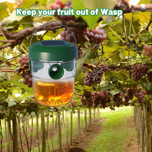 Trampa para Moscas de la Fruta Altamente Efectiva y Removible con Luz Nocturna, Trampa Ecológica para Abejas de Estado Sólido - Product Image 6
