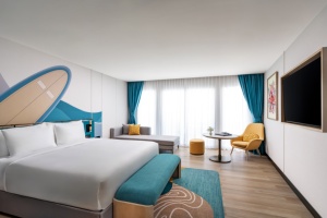 Meubles commerciaux pour hôtels et motels, prix de gros, mobilier minimaliste en bois dur pour projets hôteliers - Product Image 2