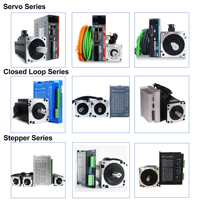 Servo DC 750W DC48V-80V 19A 3000rpm 2500 Line Motor Servo DC Inkremental dengan Driver 8OM02430DC+DS-P750W untuk Mesin CNC