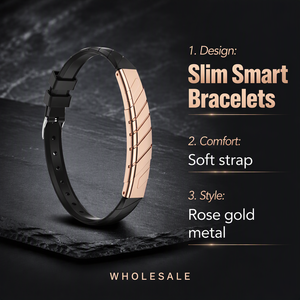 สมาร์ทวอทช์แม่เหล็ก IP68 แบบไม่มีหน้าจอ สำหรับออกกำลังกาย <span class=keywords><strong>วัด</strong></span>อัตราการเต้นของหัวใจ ตรวจสอบการนอนหลับ แบตเตอรี่ใช้งานได้นาน 15 วัน ขายส่ง - Product Image 1
