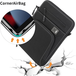 男士12.9英寸iPad背带经典超薄防水立式平板电脑包耐用柔软防护风格 - Product Image 3